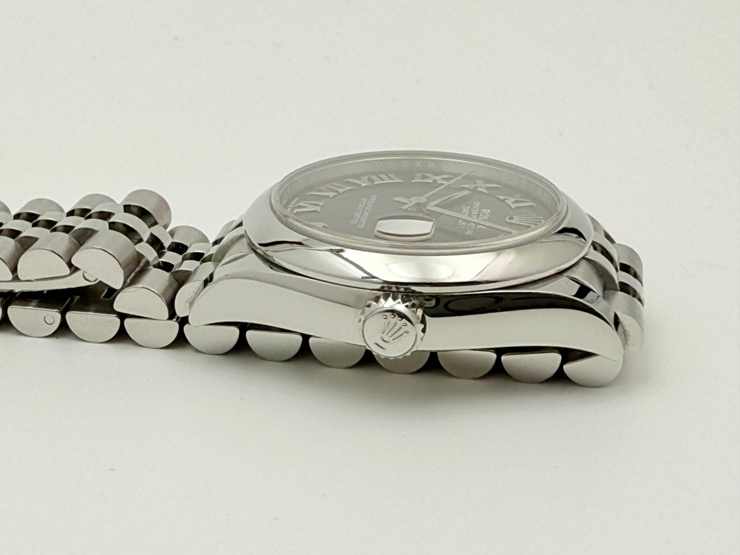 Thumbnail von Rolex Datejust 31 Choco Dial top conditions Full Set 2023 Austria