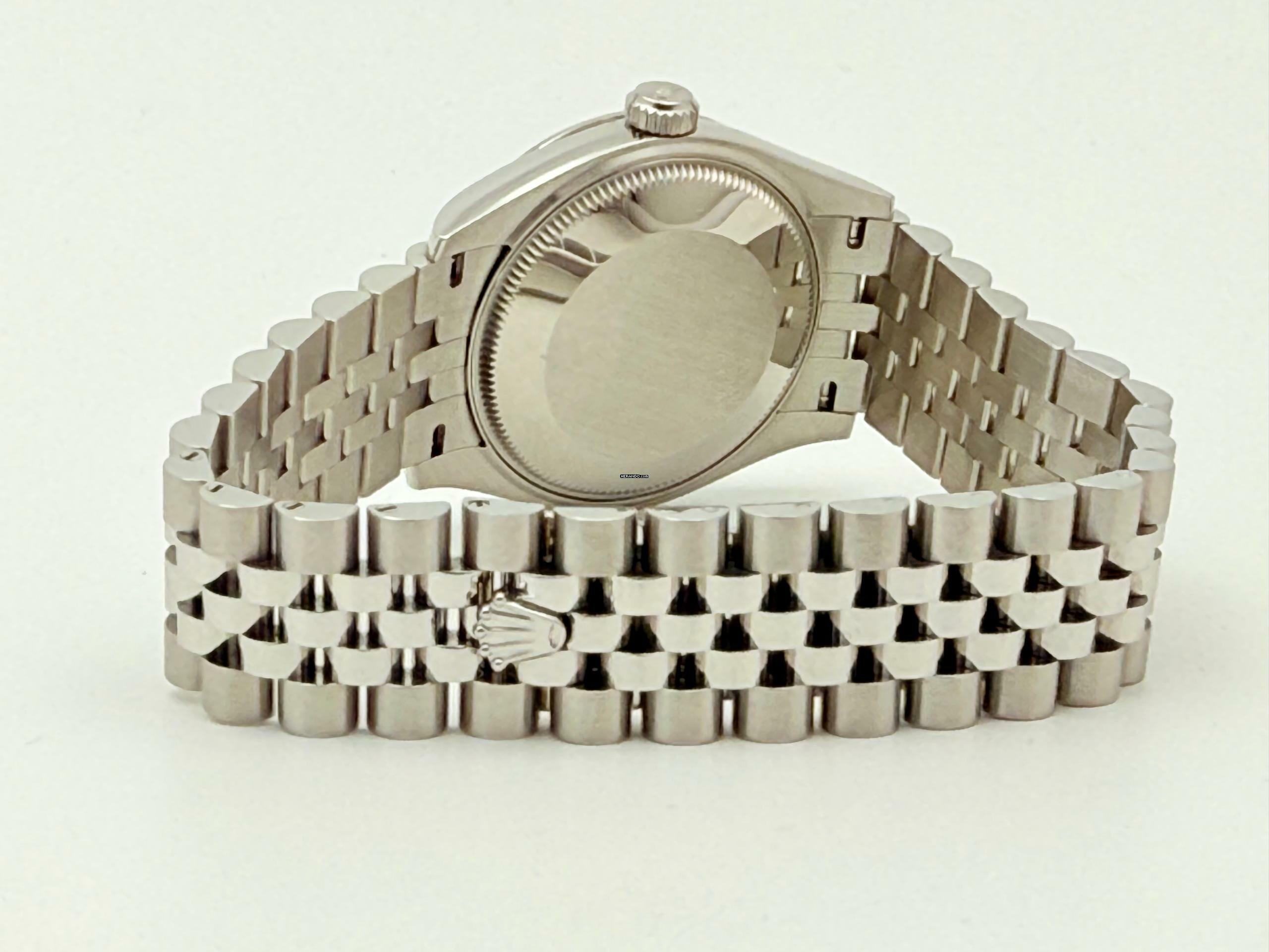 Thumbnail von Rolex Datejust 31 Choco Dial top conditions Full Set 2023 Austria