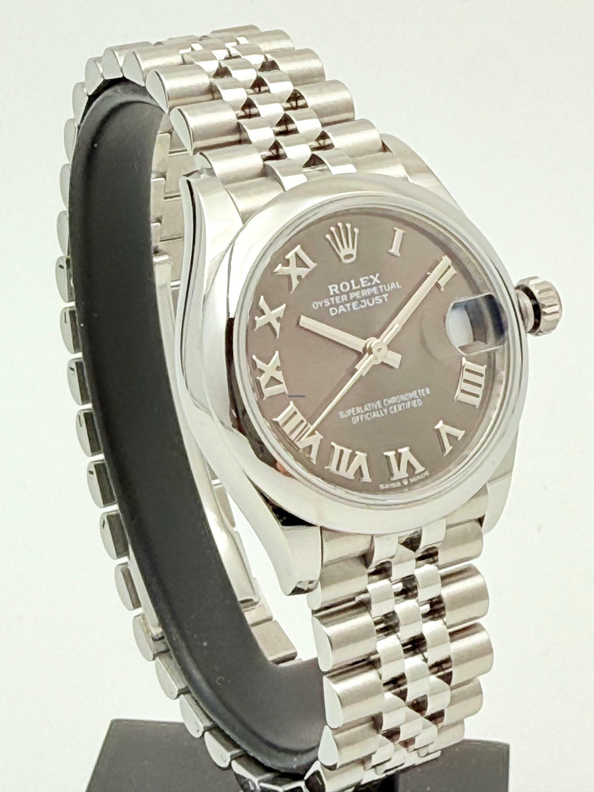 Thumbnail von Rolex Datejust 31 Choco Dial top conditions Full Set 2023 Austria