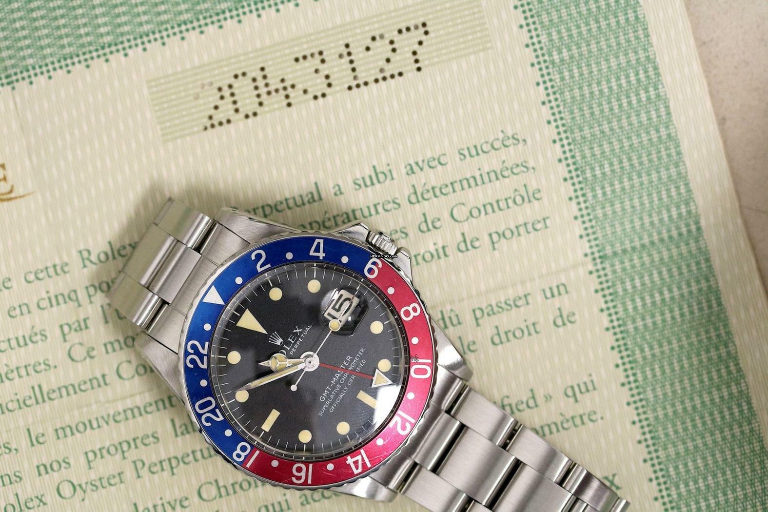 Thumbnail von Rolex GMT-Master Full Set