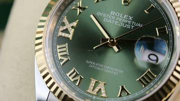 Thumbnail von Rolex Datejust 36 Steel Gold - VIIX Green - New - Fullset - 2025