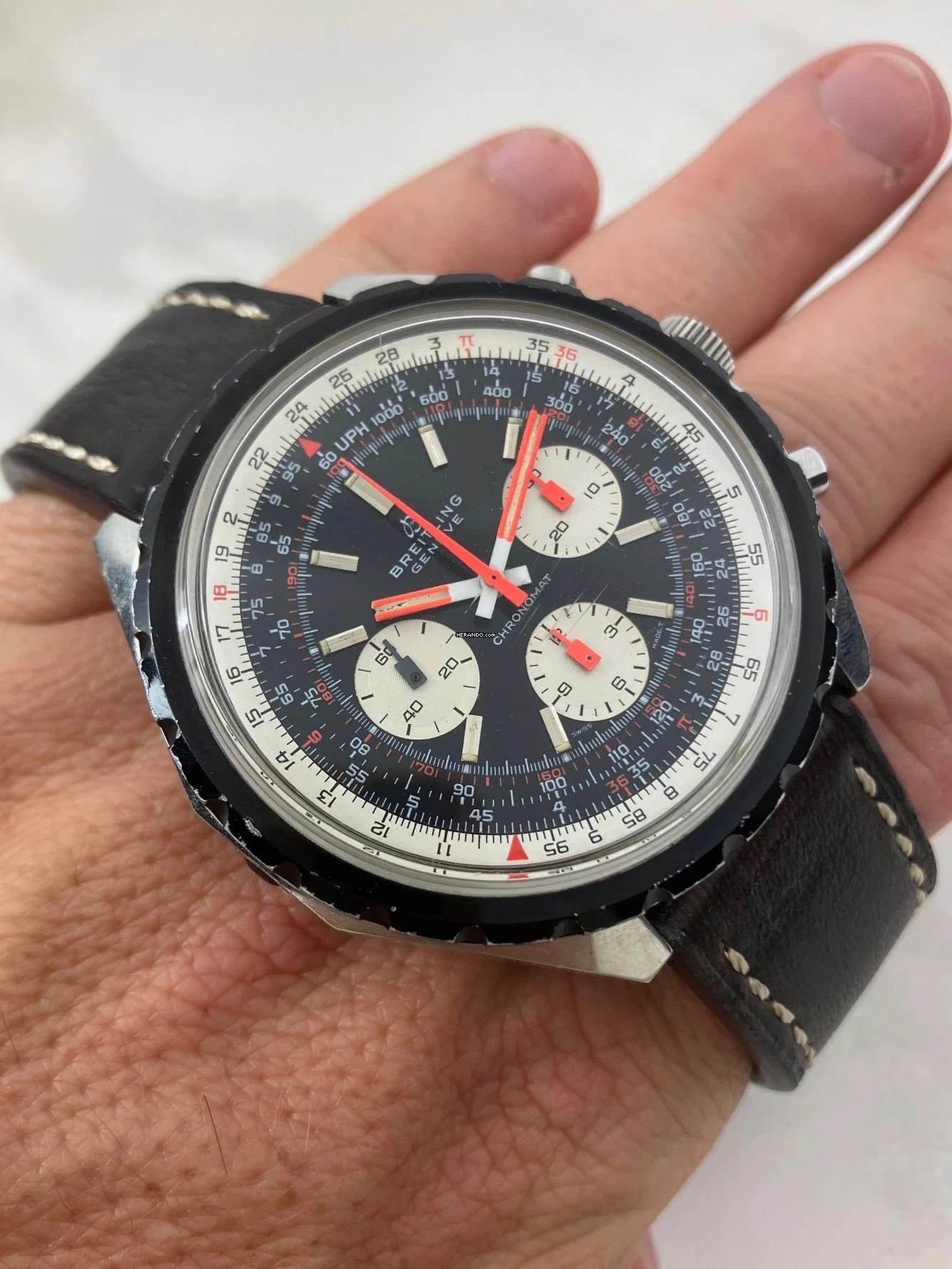  Breitling Chronomat Vintage / 48mm / Handwind / Spiegelei 
