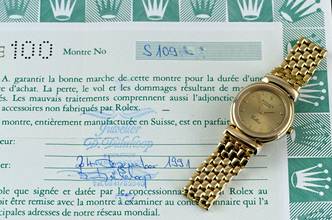 Thumbnail von Rolex Cellini 6621 | orig. gold bracelet | CC100 Certificate | yellow gold