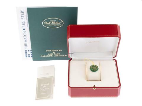  Cartier Tank Française Two Tone GM großes Modell Ref.2302 1999 Full Set wie Neu Vintage 