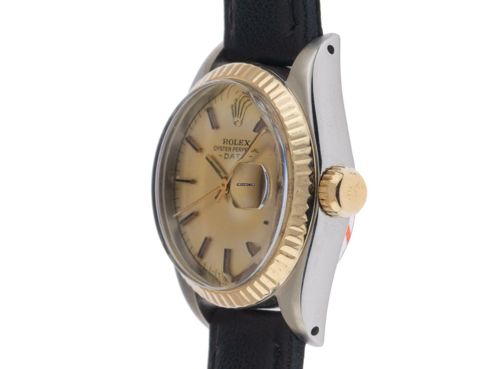  Rolex Datejust Ref.6917 1982 Box&Beschreibung sehr gut Vintage 