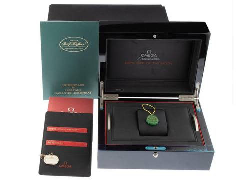  Omega Speedmaster Moonwatch Dark Side of the Moon Ref.311.92.44.51.01.005 2025 Full Set Ungetragen 