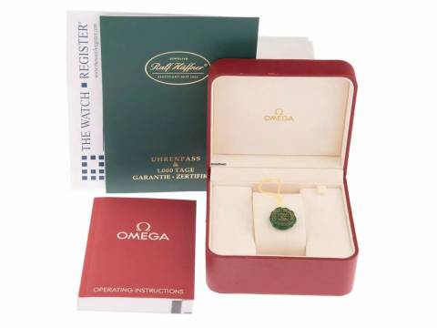  Omega Speedmaster Professional Moonwatch Apollo XI Ref.3592.50.000 1990 Box&Beschreibung sehr gut Vintage 