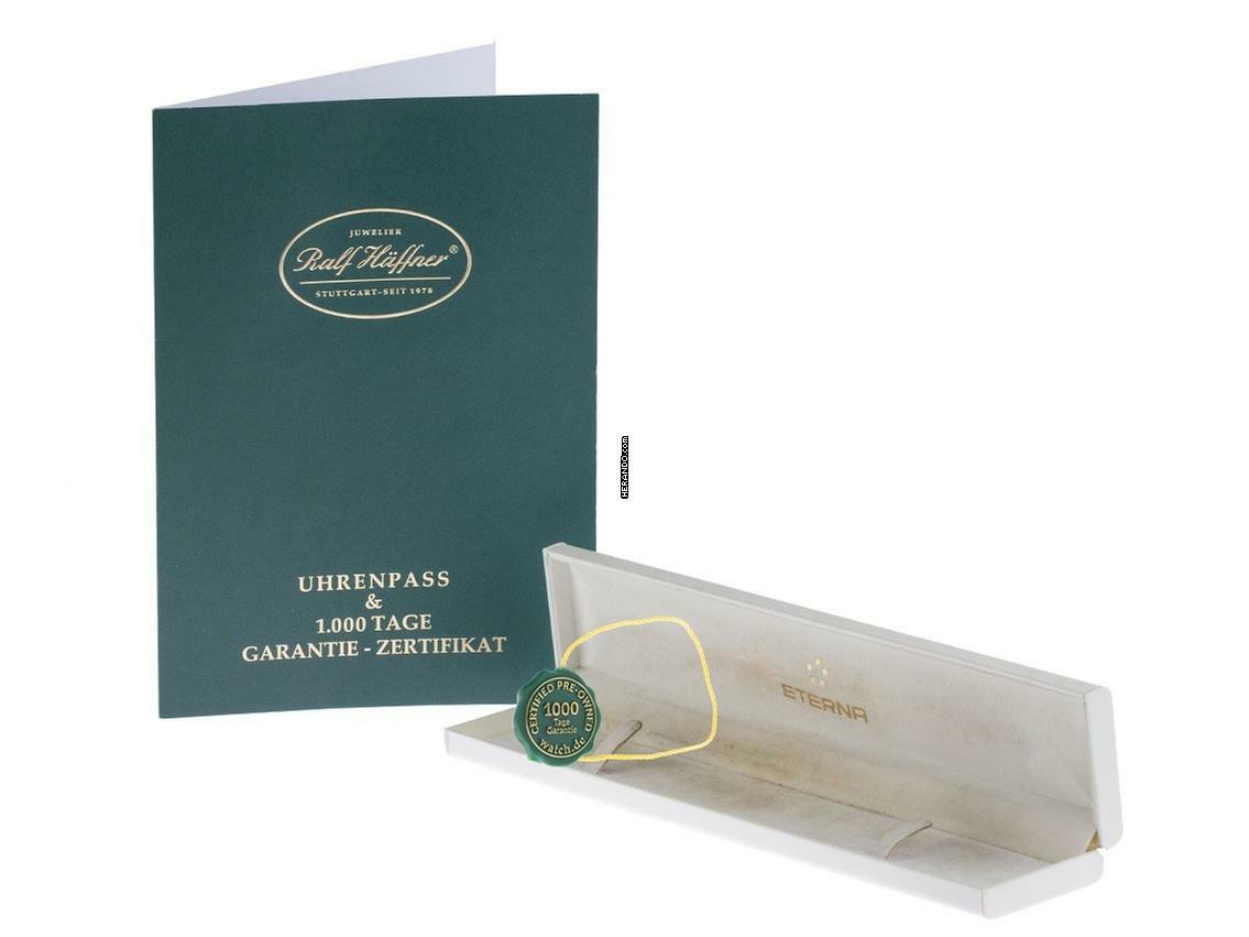  Eterna 1856 Ref.3400.68 2002 original Box wie Neu Vintage 