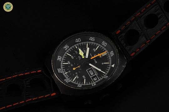  Sinn 141SGMT Chronograph Ref.141S 1985 original Box original unpoliert Vintage 
