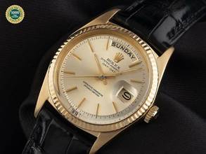 Thumbnail von Rolex Day-Date 36 Ref.1803 1972 Box&Beschreibung sehr gut Vintage