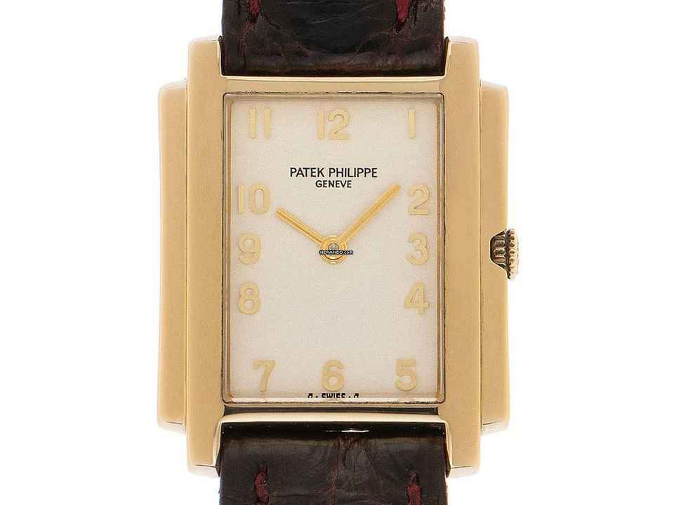  Patek Philippe Gondolo Ref.4824 1999 Box&Archivauszug sehr gut Vintage 
