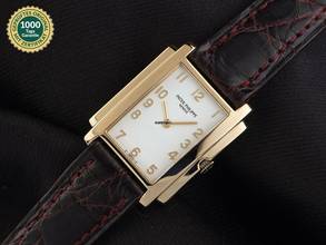 Thumbnail von Patek Philippe Gondolo Ref.4824 1999 Box&Archivauszug sehr gut Vintage