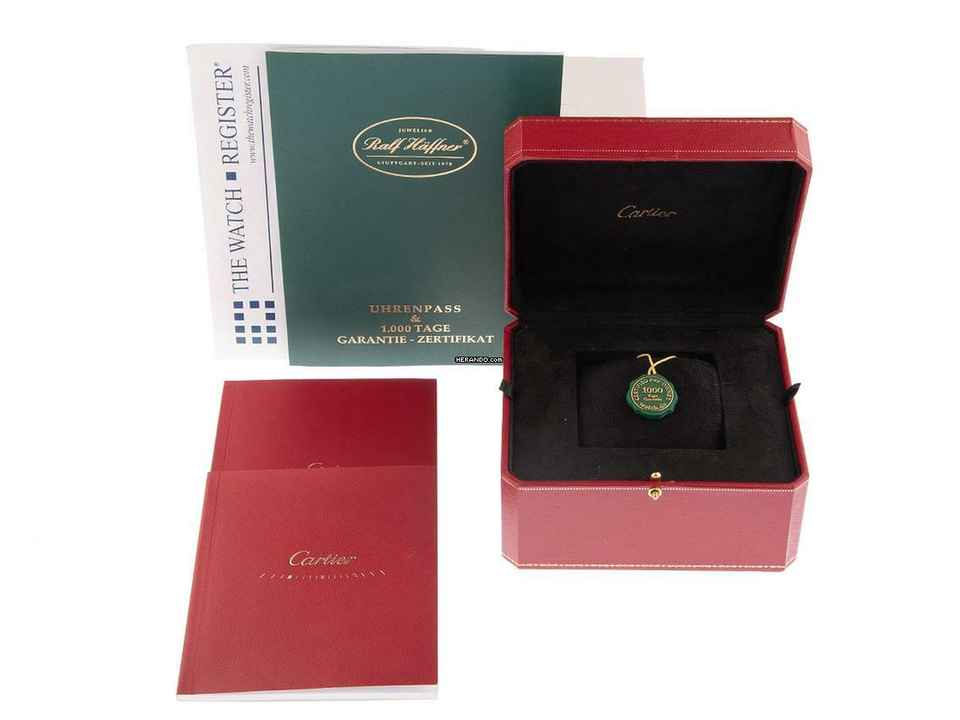  Cartier Pasha Ref.2379 2002 Box&Beschreibung wie Neu Vintage 