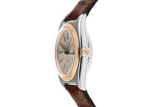 Thumbnail von Rolex Oyster Perpetual Bubble Back Ref.3133 1944 Box&Beschreibung sehr gut Vintage