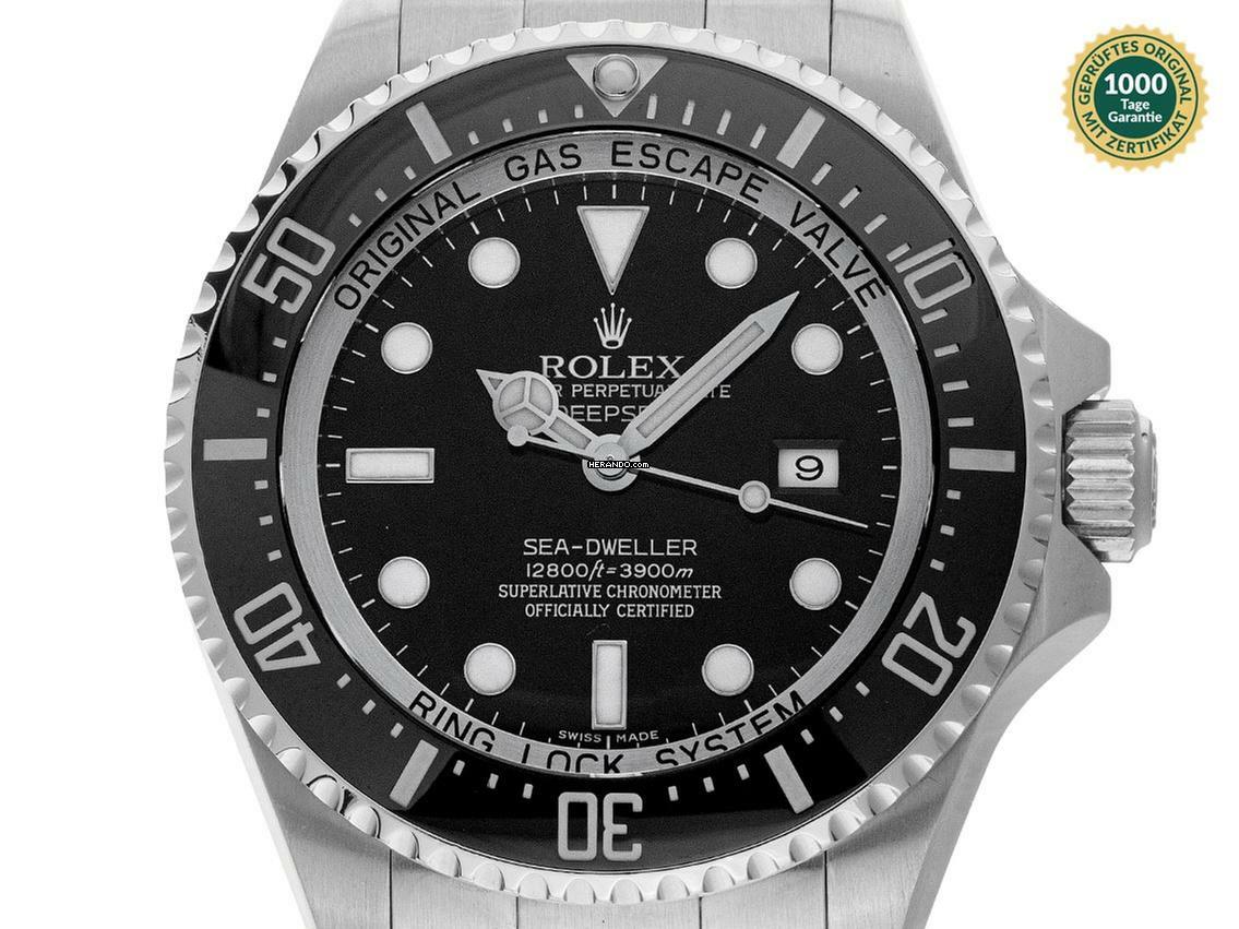 Rolex Sea-Dweller Deepsea Ref.116660 2008 Full Set wie Neu Vintage