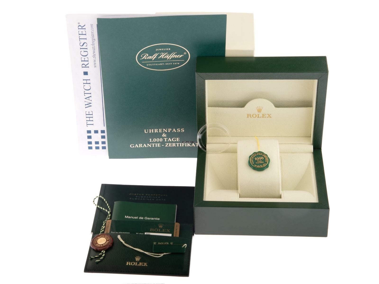 Rolex Submariner Date Ref.116610LN 2013 Full Set wie Neu Vintage