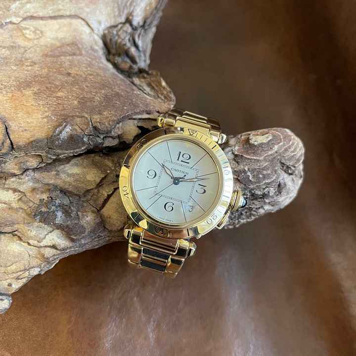  Cartier Pasha Gelbgold - FULLSET - Ref. 820903 