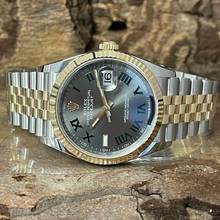 Thumbnail von Rolex Datejust 36 Datejust Wimbledon - UNGETRAGEN - FULLSET 2025 - Ref. 126233 - teilverklebt