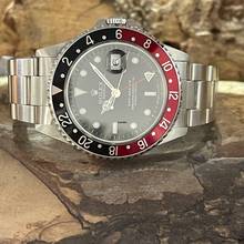 Thumbnail von Rolex GMT-Master II Oyster Perpetual GMT-Master II Coke - Ref. 16710 ORIGINAL TRITIUM DIAL