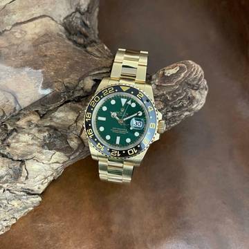  Rolex GMT-Master II GMT-Master II - FULLSET 2006 LC100 - Ref. 116718 FULLSET 2006 LC100 - Ref. 116718 - Grün 