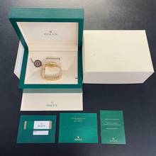 Thumbnail von Rolex Day-Date 36 Day-Date 36mm - 750er Gelbgold - Diamant - FULLSET 2015 LC100 - Ref. 118338 Aftermarket Iced out Bezel