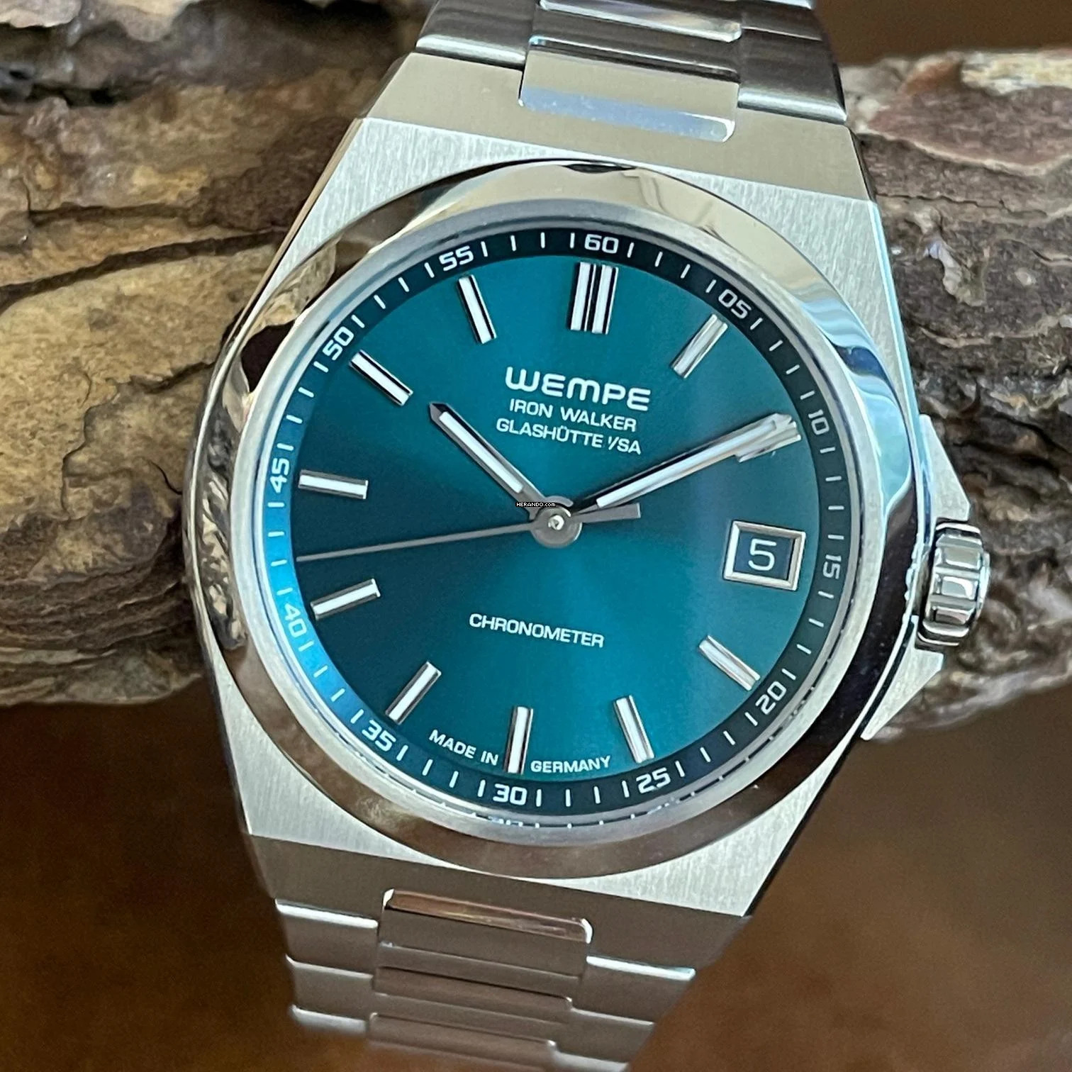  Wempe Iron Walker Automatik Petrol 36 
