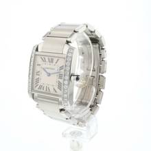 Thumbnail von Cartier Tank Française Steel MM Diamonds