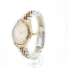 Thumbnail von Rolex Lady-Datejust 26 Jubilee Fluted Steel Gold White Diamond Logo Dial