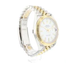 Thumbnail von Rolex Datejust 41 Steel/Gold Jubilee Fluted White Dial Service '25