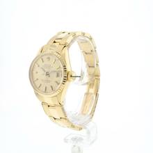 Thumbnail von Rolex Oyster Perpetual Lady Date Lady-Datejust 26 Yellow Gold Oyster Fluted Champagne Dial