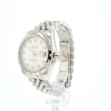  Rolex Datejust 31 Jubilee Silver Diamonds 