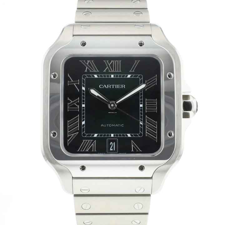  Cartier Santos Large Green WSSA0062 