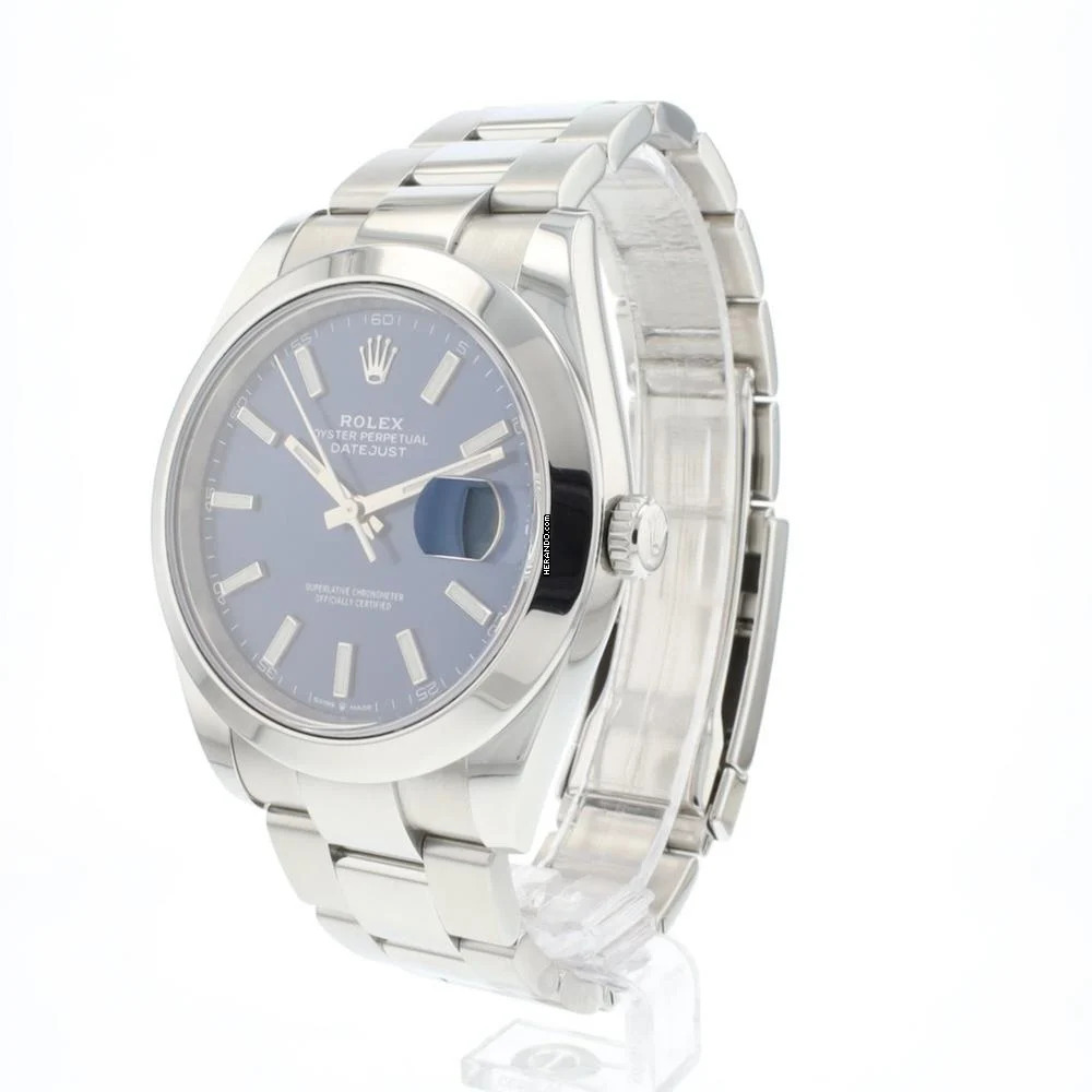 Rolex Datejust 41 Oyster Blue Dial