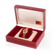 Thumbnail von Rolex Lady-Datejust 26 Yellow Gold President Champagne Roman Dial Bark Bezel Diamonds