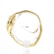 Thumbnail von Rolex Lady-Datejust 26 Yellow Gold President Champagne Roman Dial Bark Bezel Diamonds