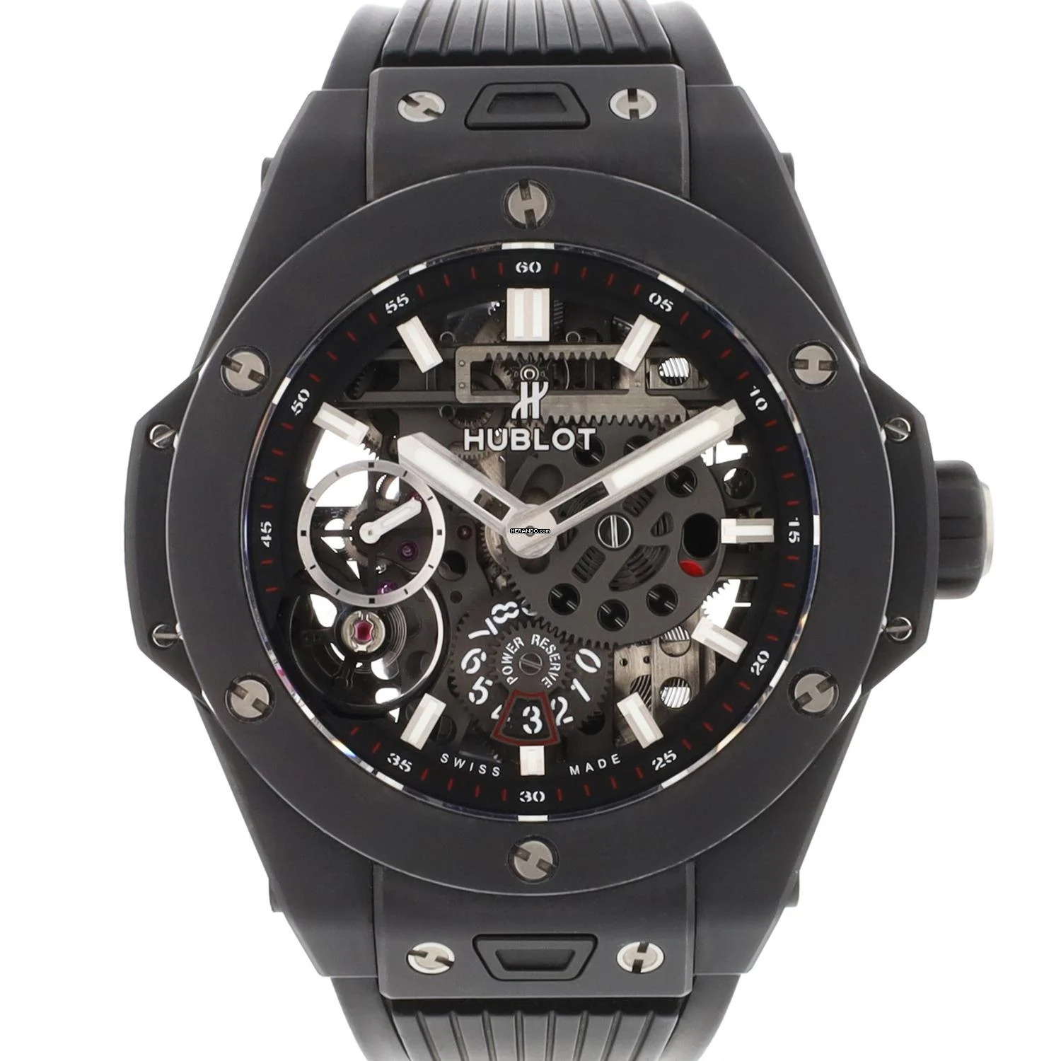 Hublot Big Bang Meca-10 Skeleton Ceramic 45MM 