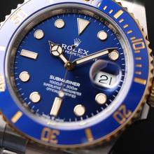 Thumbnail von Rolex Submariner Date Steel / Gold Blue 126613LB