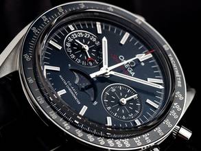 Thumbnail von Omega Speedmaster Moonphase Ref.304.33.44.52.03.001 2022 Full Set wie Neu