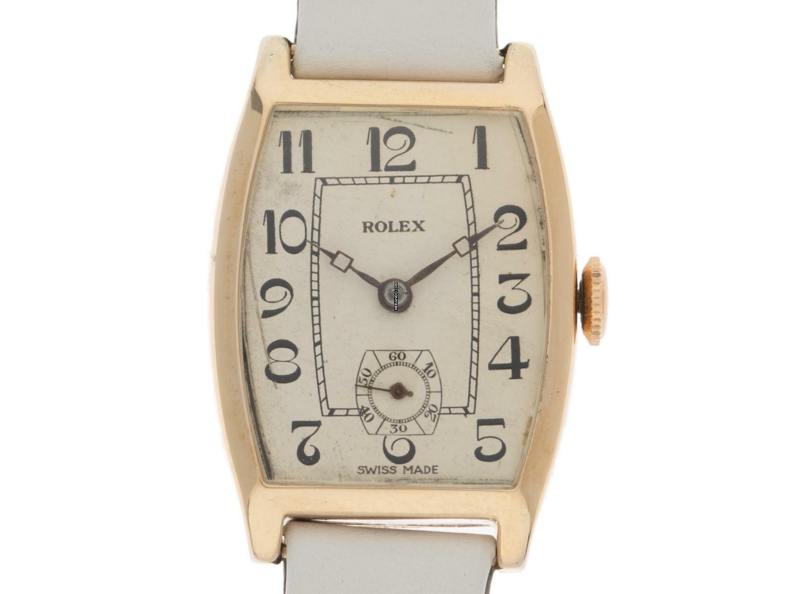 Rolex Art Deco Ref.578 1941 original Box sehr Gut Vintage