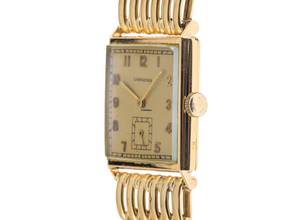 Thumbnail von Longines Tank Art Deco Vintage 1935 original Box sehr gut Vintage