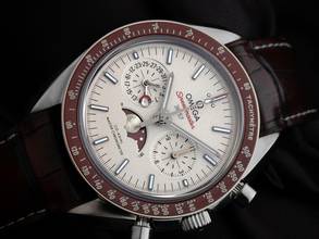 Thumbnail von Omega Speedmaster Moonphase Moonwatch Moonphase Ref.304.93.44.52.99.001 2018 Full Set wie Neu Vintage