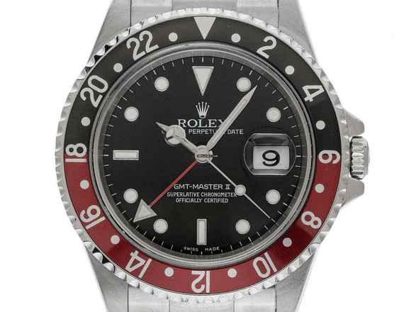  Rolex GMT-Master II Coke Ref.16710T 2005 Box&Beschreibung sehr gut Vintage 