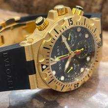 Thumbnail von Bulgari Diagono Diagono Fly-Back Chrono - FULLSET - 750er Gelbgold - Ref. SC40G