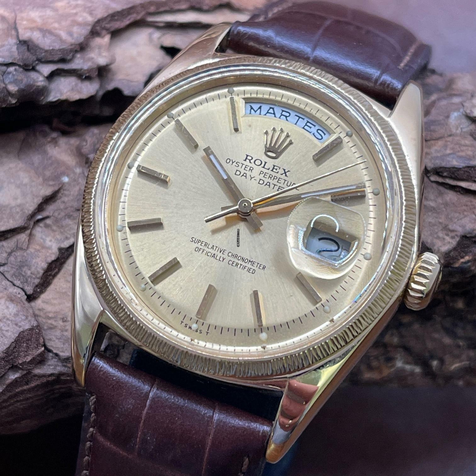 Rolex Day-Date 36 Day-Date 36 Borke Gelbgold - Ref. 1807