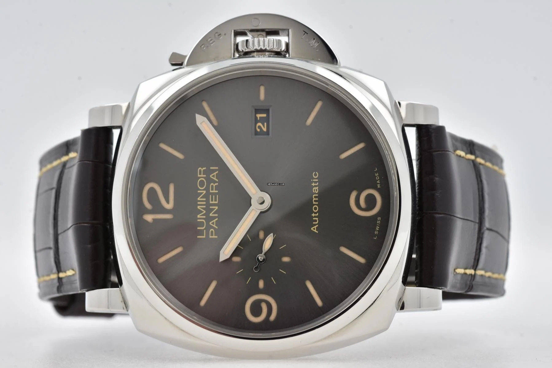  Panerai Luminor Due 42mm Grey Dial PAM00943 PAM 943 