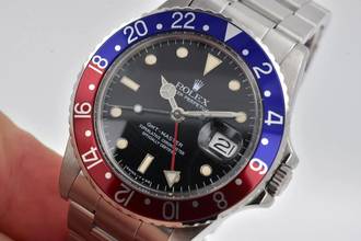 Thumbnail von Rolex GMT-Master I Pepsi 16750 8.0Mio Rolex Service 01/2025 Spider Dial