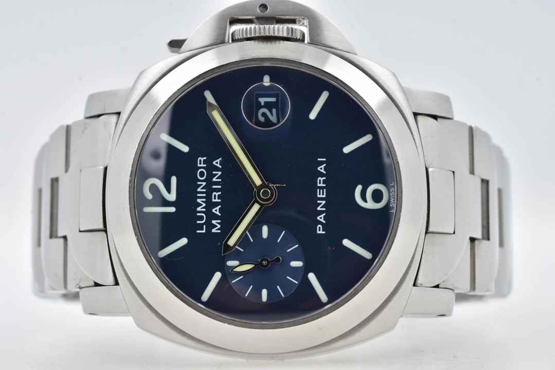  Panerai Luminor Marina Automatic 40mm PAM00120 PAM 120 - Service 01/2023 