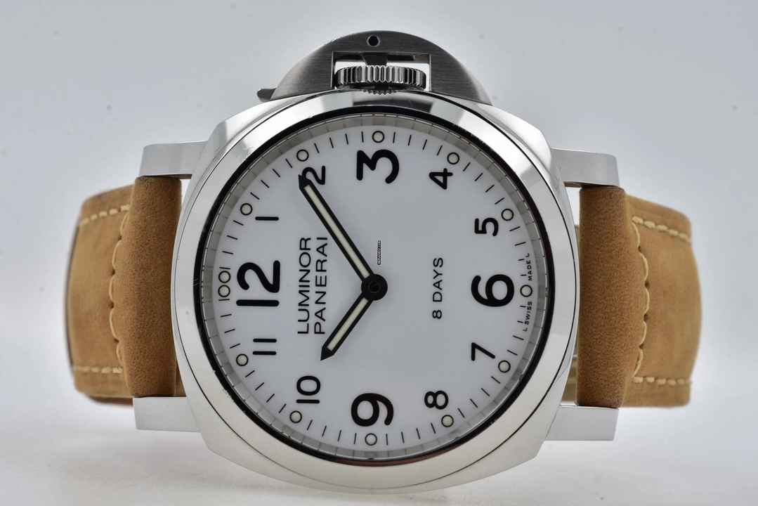  Panerai Luminor Base 8 Days Marina 8 days PAM00561 PAM 561 White Dial 