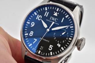 Thumbnail von IWC Große Fliegeruhr Big Pilot 7 days Automatik IW501001