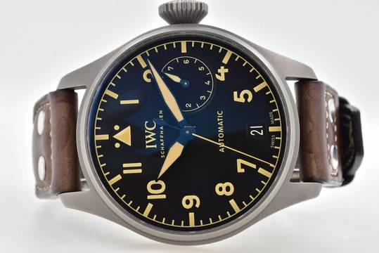  IWC Große Fliegeruhr Big Pilot 7 days Heritage Titanium IW501004 
